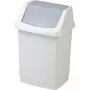 CURVER Click-it 50L cestino a pedale, grigio, 38,5 x 33,5 x 63,5 cm