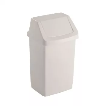 Curver Click-it pattumiera a pedale 25L bianca