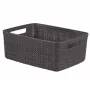 Curver cesto Jute S 5L 27x20x11cm grigio scuro