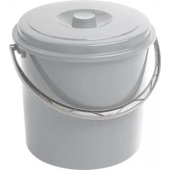 CURVER secchio con coperchio 16L grigio