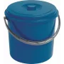 CURVER secchio con coperchio 12L blu - secchio multiuso per riporre e pulire