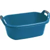 CURVER Infinity cesto portabiancheria ovale 55L blu con manici