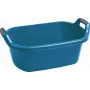 CURVER Infinity cesto portabiancheria ovale 55L blu con manici