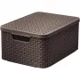 CURVER Style M scatola portatutto con coperchio 39,3x29,3x18,7 cm marrone scuro