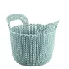CURVER cesto Knit XS rotondo 3L 23x19x19 cm blu