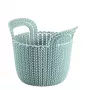 CURVER cesto Knit XS rotondo 3L 23x19x19 cm blu
