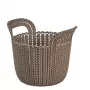 CURVER cesto Knit XS rotondo 3L 23x19x19 cm marrone