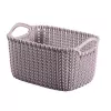 CURVER Knit XS cesto portatutto rettangolare 3L 25x18x14 cm lilla chiaro