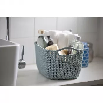 CURVER Knit XS cesto portatutto rettangolare 3L 25x18x14 cm lilla chiaro
