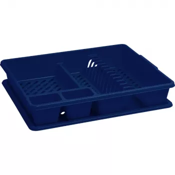 Curver scolapiatti 45x38x8,8cm blu scuro
