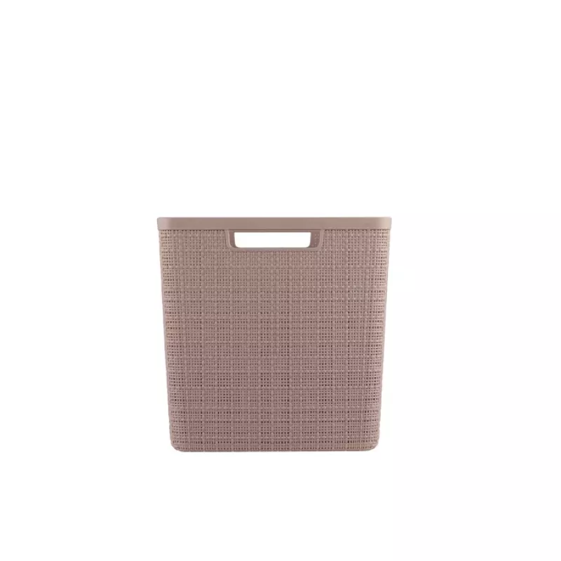 CURVER cesto Jute quadrato 17L 28x28x27cm rosa