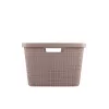 CURVER cesto portabiancheria Jute 46L 59x39x26cm rosa