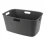 CURVER Softex 45L cesto portabiancheria 57x37x27cm grigio scuro