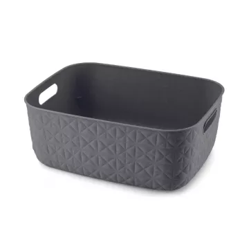 CURVER Softex cesto M 12,5L grigio scuro 37,9x29,2x14,3cm