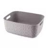 CURVER Softex M cesto contenitore 12,5L grigio marrone 37,9x29,2x14,3cm