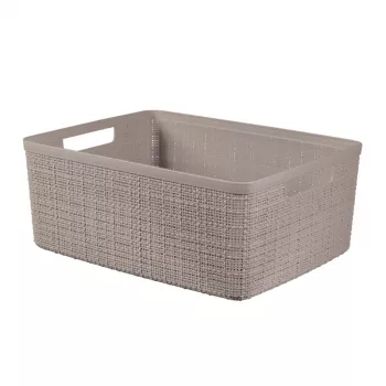CURVER cesto Jute M 12L 36x28x15cm beige