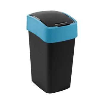 CURVER Flip Bin 25L pattumiera nero/blu