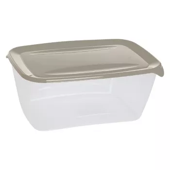 CURVER Fresh&Go contenitore rettangolare per alimenti 5L beige