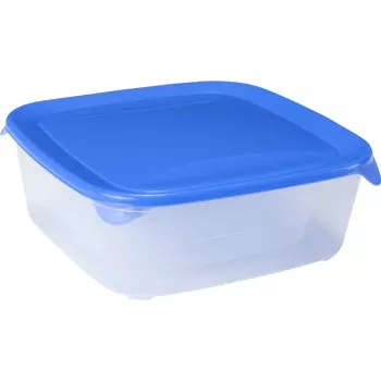Curver Fresh & Go set da 4 contenitori rettangolari per la conservazione 0,5L + 0,8L + 1,7L + 2,9L blu