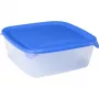Curver Fresh & Go set da 4 contenitori rettangolari per la conservazione 0,5L + 0,8L + 1,7L + 2,9L blu