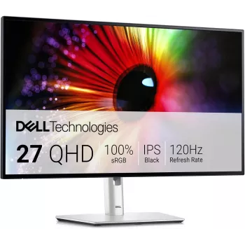 Dell U2724D 27 pollici QHD IPS Black monitor con hub USB-C, 120Hz, monitor KVM Dell U2724D (ricondizionato)