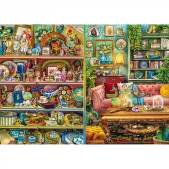 Schmidt Spiele Aus Alt mach Neu - mit Liebe dekoriert (1000 pezzi) Puzzle da 1000 pezzi