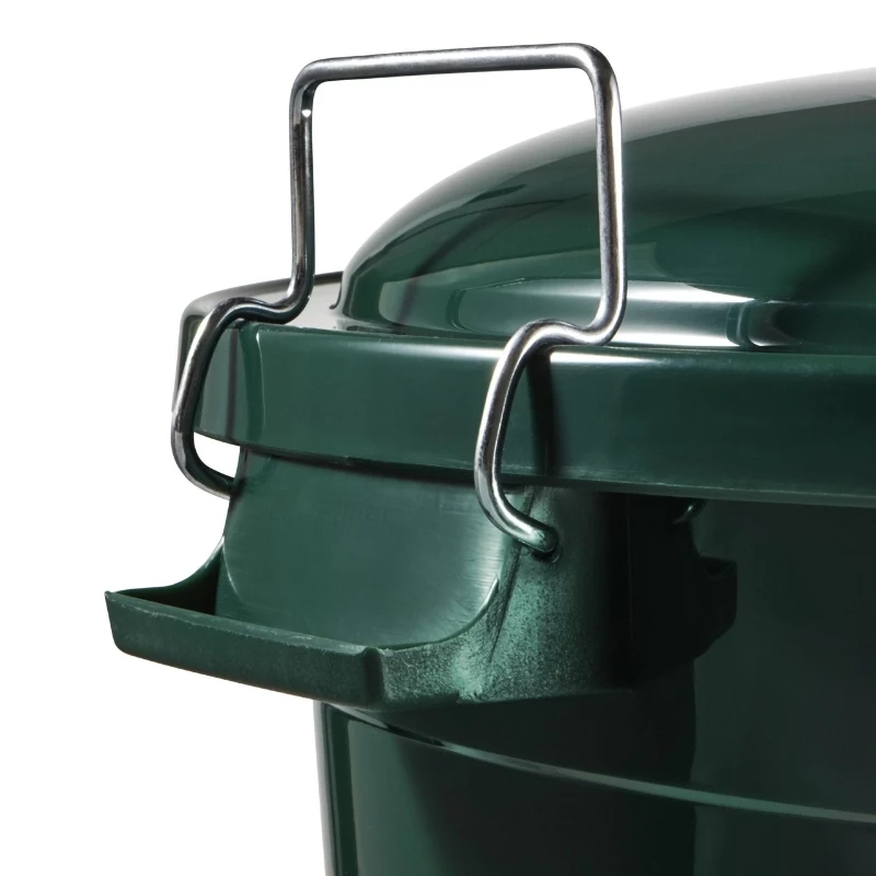 keeeper Hugo Mega pattumiera 70L, Ø55 x 60,5 cm, verde scuro