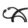 DURABLE lanyard in tessuto rPET con moschettone, nero, confezione da 10