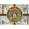 Ravensburger puzzle grandi pezzi uccelli canterini d'inverno (500 pezzi)