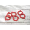 LEIFHEIT Anelli in gomma di ricambio 6 pz. 43x71 mm per barattoli da conserva 135 ml