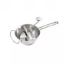LEIFHEIT ComfortLine Passaverdura 20 cm, acciaio inox, 3 dischi, manuale, argento/nero