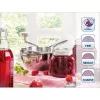 LEIFHEIT ComfortLine Passaverdura 20 cm, acciaio inox, 3 dischi, manuale, argento/nero