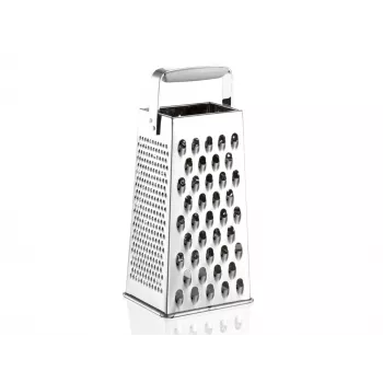 LEIFHEIT Grattugia a quattro lati, lame in acciaio inox, bianco/argento, ComfortLine