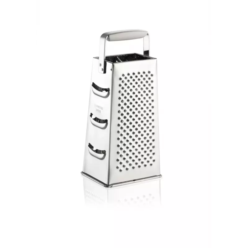 LEIFHEIT Grattugia a quattro lati, lame in acciaio inox, bianco/argento, ComfortLine