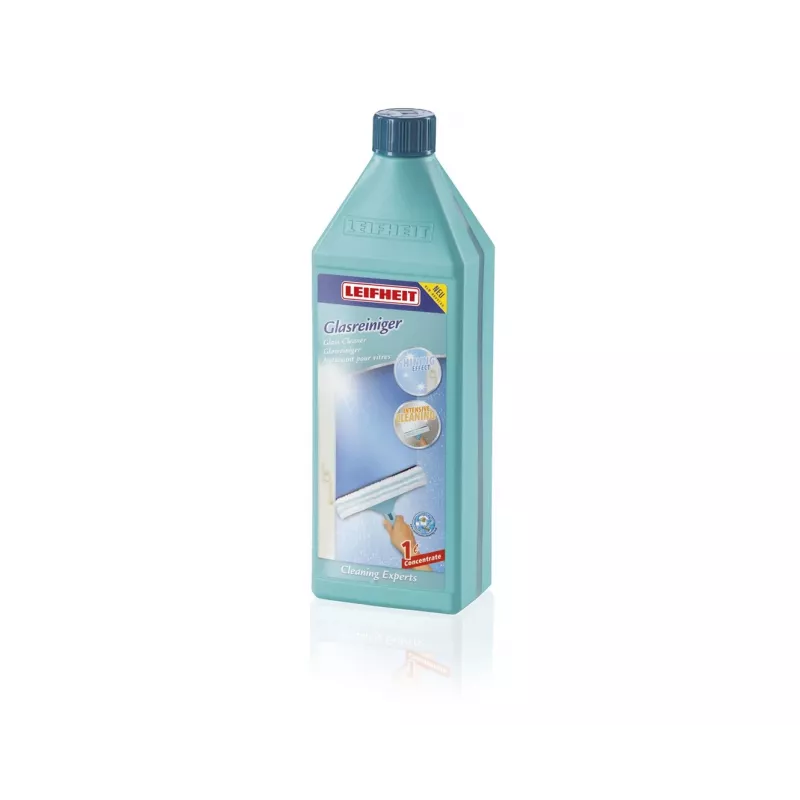 LEIFHEIT Detergente concentrato per vetri e finestre 1L – formula antialone, rende 100L