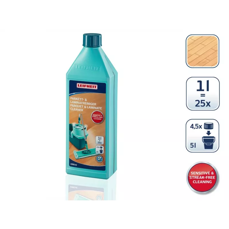 LEIFHEIT Detergente concentrato per laminato e parquet 1L
