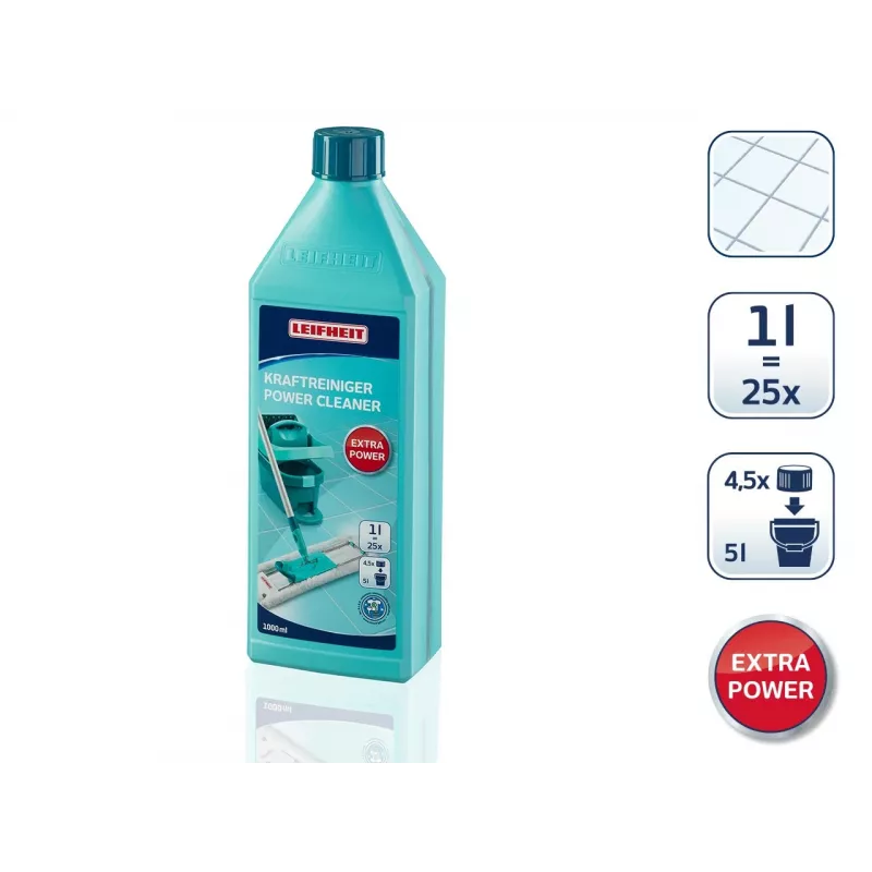 LEIFHEIT Very Dirty Detergente concentrato per pavimenti Power 1L