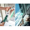 LEIFHEIT Lavavetri Dry&Clean con asta Click System 43 cm, lavavetri elettrico, bianco/turchese