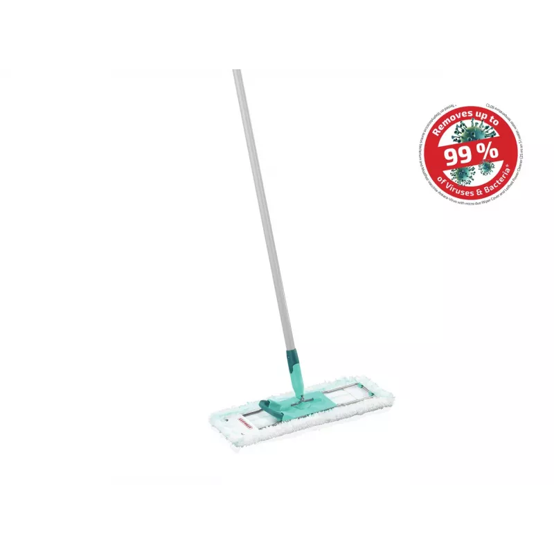 LEIFHEIT Profi XL Micro Duo lavapavimenti con asta in acciaio, 42 cm