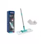 LEIFHEIT Profi XL Micro Duo 42 cm lavapavimenti con manico pieghevole e panno di ricambio SuperDuster