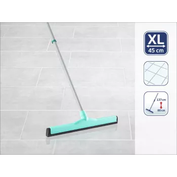 LEIFHEIT Classic Aqua Collect tergipavimenti con asta telescopica, 45 cm, verde/bianco