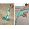 LEIFHEIT spazzola per pavimenti con funzione spruzzo acqua Pico Spray S 26 cm