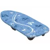 LEIFHEIT Air Board Table Compact asse da stiro 70x30 cm, Thermo-Reflect, ultra leggero EPP, pieghevole, bianco/blu