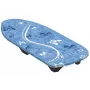 LEIFHEIT Air Board Table Compact asse da stiro 70x30 cm, Thermo-Reflect, ultra leggero EPP, pieghevole, bianco/blu