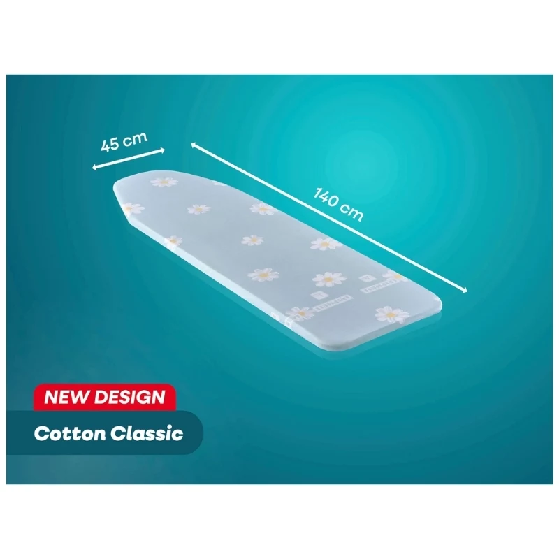 LEIFHEIT copertura asse da stiro Cotton Classic L/Universal 140x45 cm