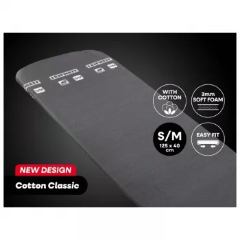 LEIFHEIT copertura asse da stiro Cotton Comfort S/M 125x40 cm