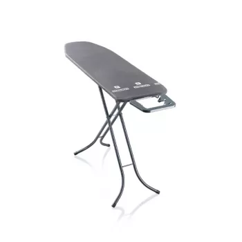 Leifheit Classic M asse da stiro nero 120x38 cm con appoggio ferro fisso e copertura in cotone