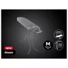 Leifheit Classic M asse da stiro nero 120x38 cm con appoggio ferro fisso e copertura in cotone