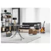 Leifheit Classic M asse da stiro nero 120x38 cm con appoggio ferro fisso e copertura in cotone