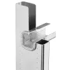 Hailo ProfiStep duo 7218-007 scala a castello in alluminio, 2x25 gradini, altezza di lavoro max. 9,5 m, argento
